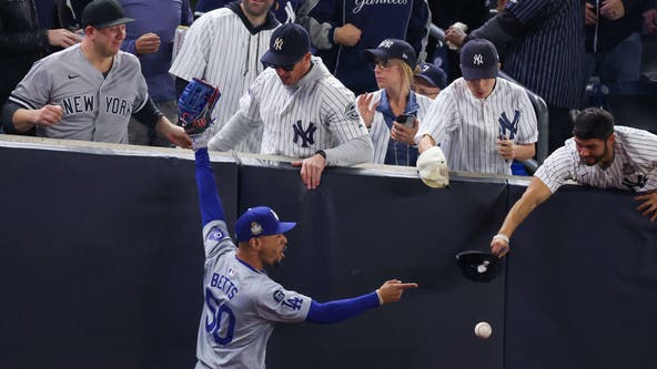 Dodgers can't complete sweep, drop Game 4 to Yankees