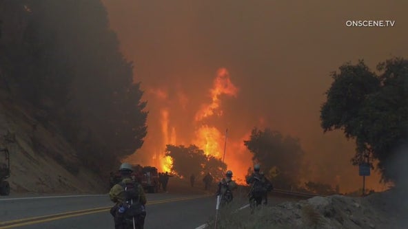 Line Fire: New evacuations ordered as blaze flares up