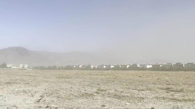 Santa Ana winds kick up dust, ash from recent SoCal fires