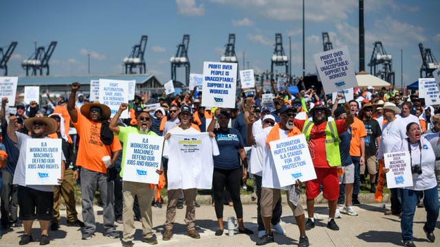 Dockworkers hit picket lines: What it will take to end the port strike