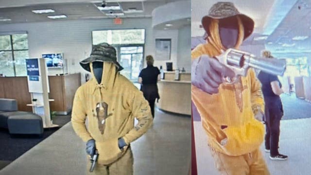 Deputies continue search for Lake Forest bank robbery suspect