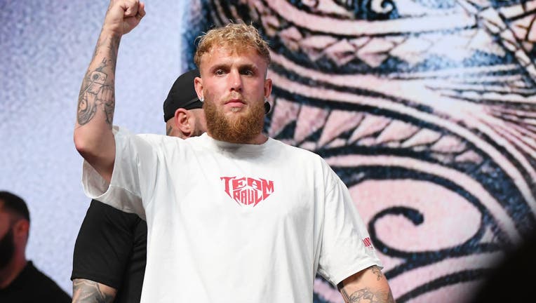 Jake Paul poses during weigh-in prior to their Cruiserweight fight at Amalie Arena on July 19, 2024 in Tampa, Florida. (Photo by Julio Aguilar/Getty Images)