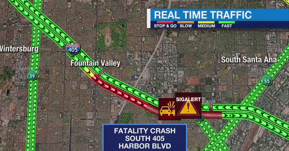 405 Freeway accident: One killed in multi-vehicle crash in Costa Mesa ...