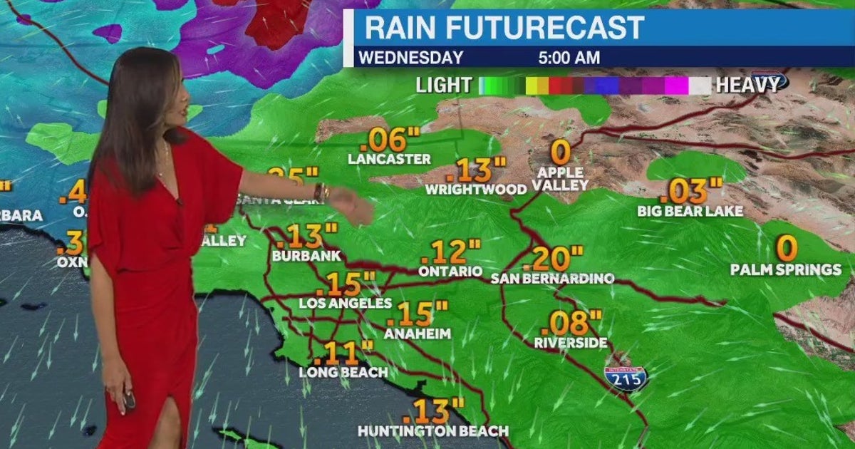 Atmospheric river begins shifting toward Southern California | FOX 11 ...