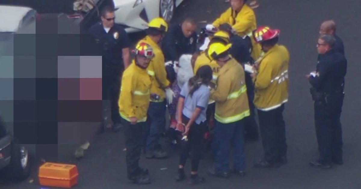 Family reacts to shootout after police chase ends in West Adams | FOX ...