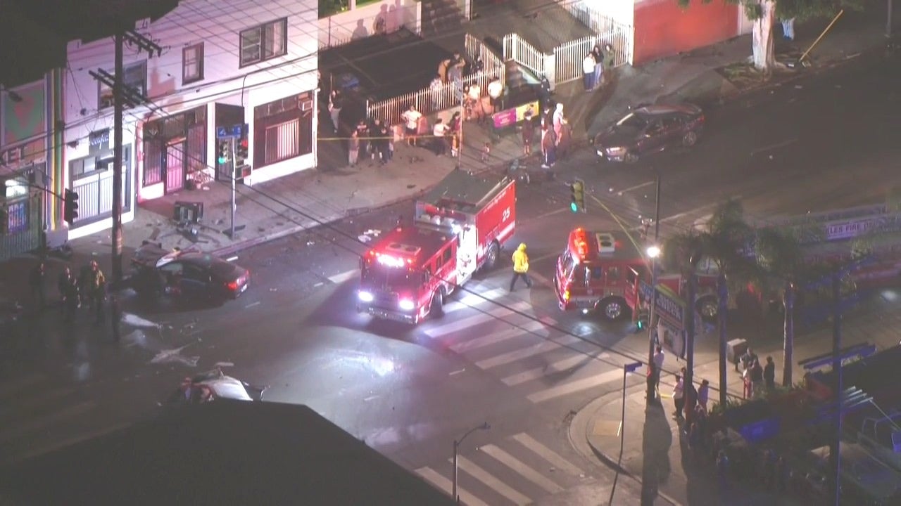 1 dead, 2 teens seriously hurt in crash in Boyle Heights