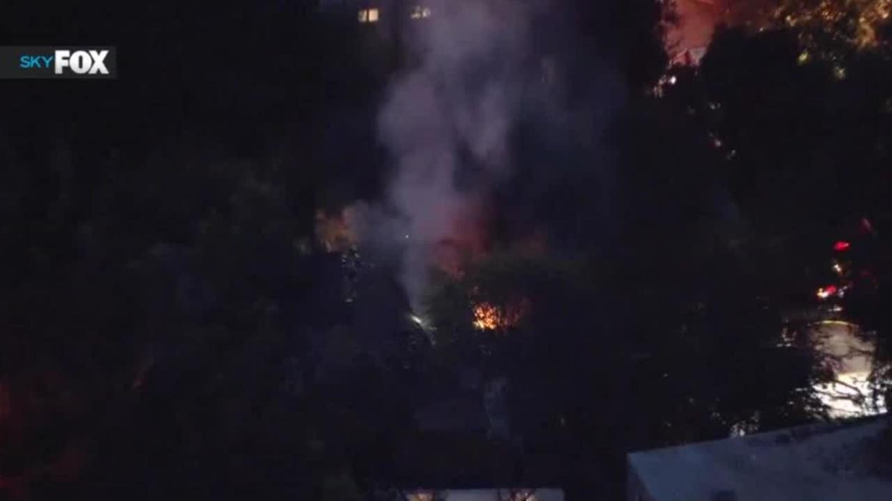 Man found dead after Hollywood Hills home catches fire