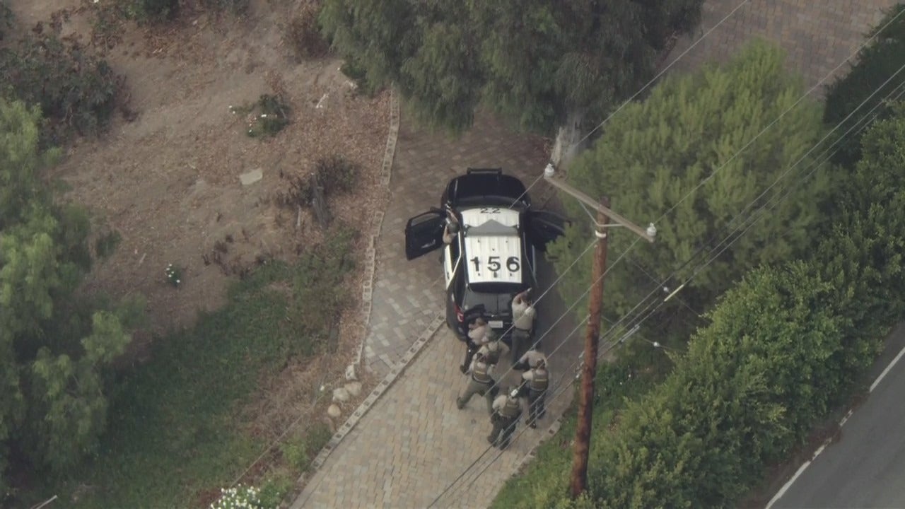 LA Deputies surround Malibu home after gun shots reported out of house