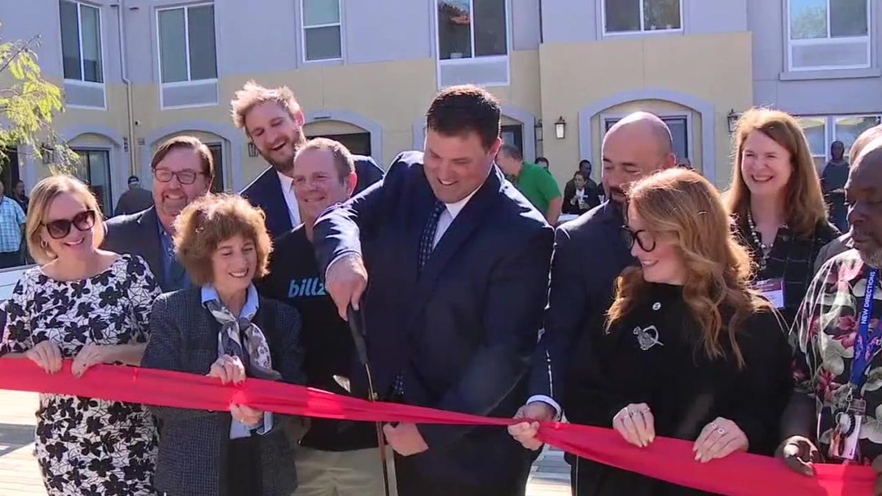 VA Campus celebrates new building for homeless vets days after appealing order to build temporary units