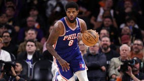 Sixers star Paul George set to face former teammates in LA Wednesday night