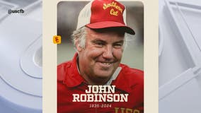 John Robinson, legendary USC and LA Rams football coach, dies at 89