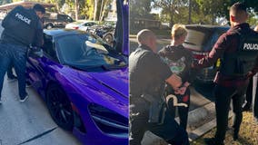 Stolen McLaren recovered in Irvine auto theft operation