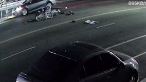 Elderly man crossing street in wheelchair seriously injured in North Hollywood hit-and-run