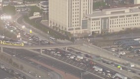 Traffic reopens on 101 Freeway in downtown LA after SigAlert lifted