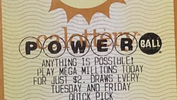 Powerball ticket worth close to $1 million sold in California
