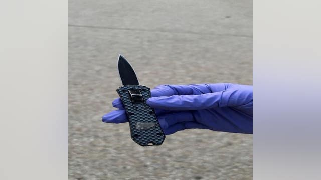 Homeless woman stabs father trying to shield daughter in 'random' knife attack