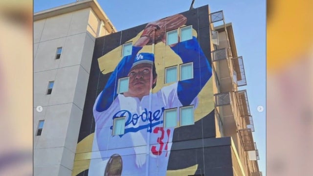 Mural for Dodger legend Fernando Valenzuela unveiled in Boyle Heights