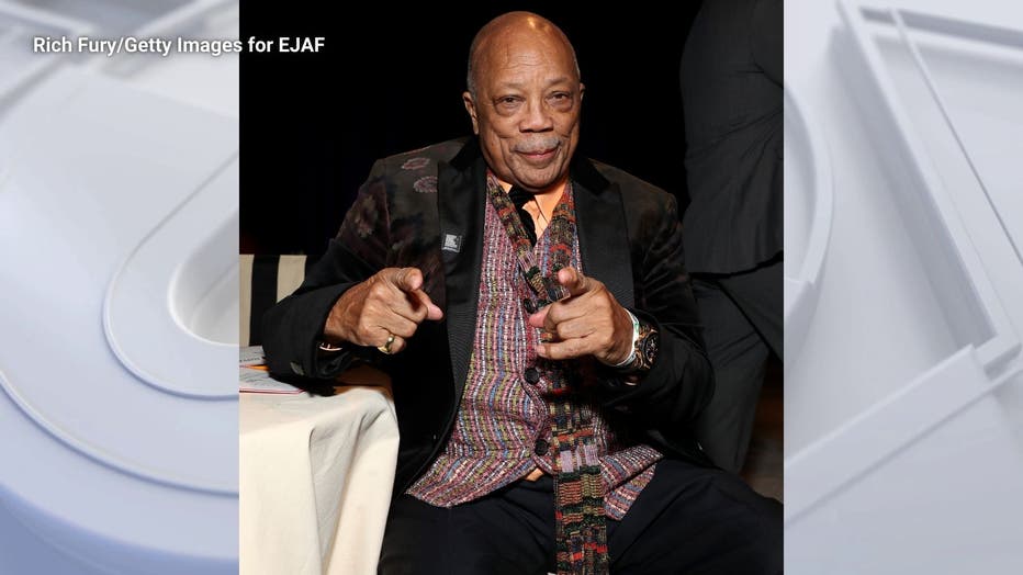 Quincy Jones attends the 27th annual Elton John AIDS Foundation Academy Awards Viewing Party sponsored by IMDb and Neuro Drinks celebrating EJAF and the 91st Academy Awards on February 24, 2019 in West Hollywood, California. (Photo by Rich Fury/Getty Images for EJAF)