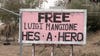 'Free Luigi Mangione' billboard seen from Southern California freeway