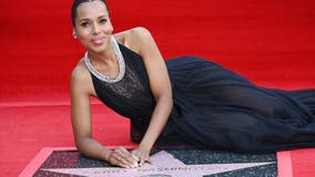 Kerry Washington's Hollywood Walk of Fame star unveiled