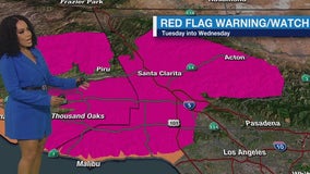 New Year's forecast: Santa Ana winds bring fire weather concerns back to Southern California