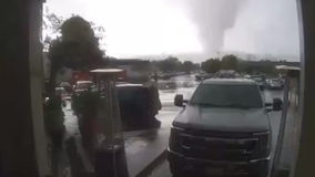 EF1 tornado south of San Francisco, big rigs and cars overturned from high-speed winds