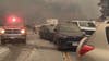 Palisades fire chaos: Abandoned cars and traffic gridlock caught on video