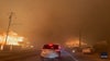 Watch: Palisades Fire creates apocalyptic scene along L.A. highway