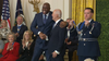 Magic Johnson receives Presidential Medal of Freedom in White House ceremony