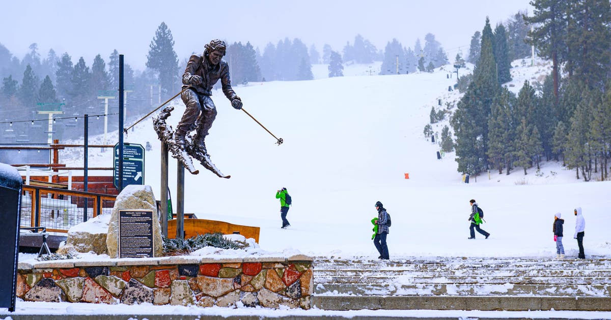 Winter storm brings heavy snow to Southern California mountains | FOX ...