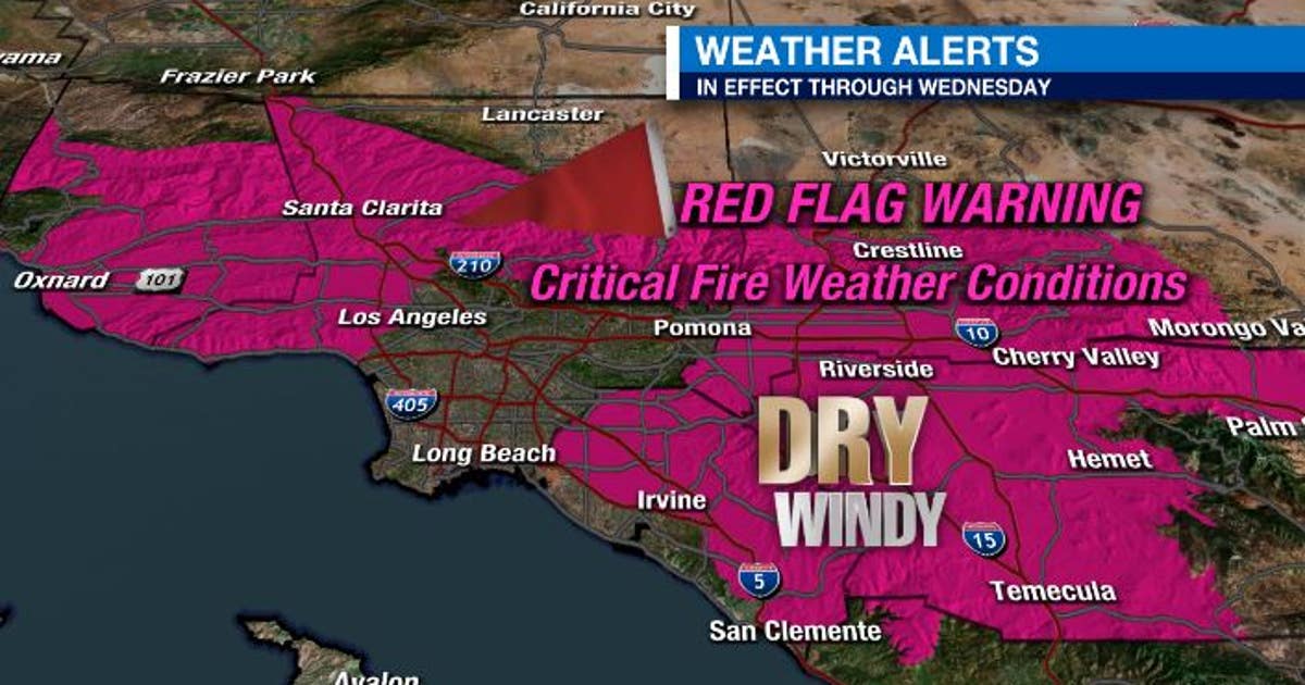 Sunday forecast: Strong Santa Ana winds return to SoCal | FOX 11 Los ...
