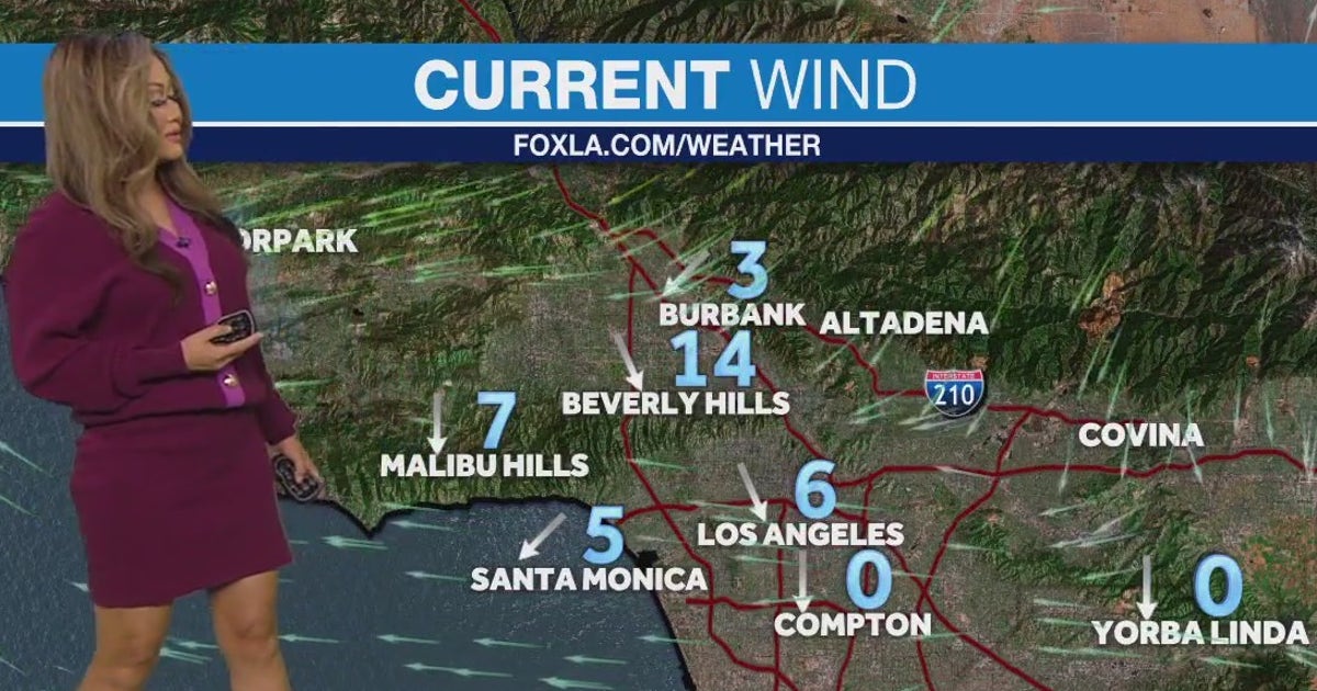 Santa Ana winds relax across Southern California - for now | FOX 11 Los ...