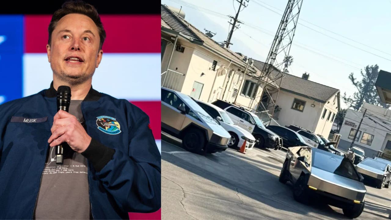 Elon Musk donates Cybertrucks to LA communities without power