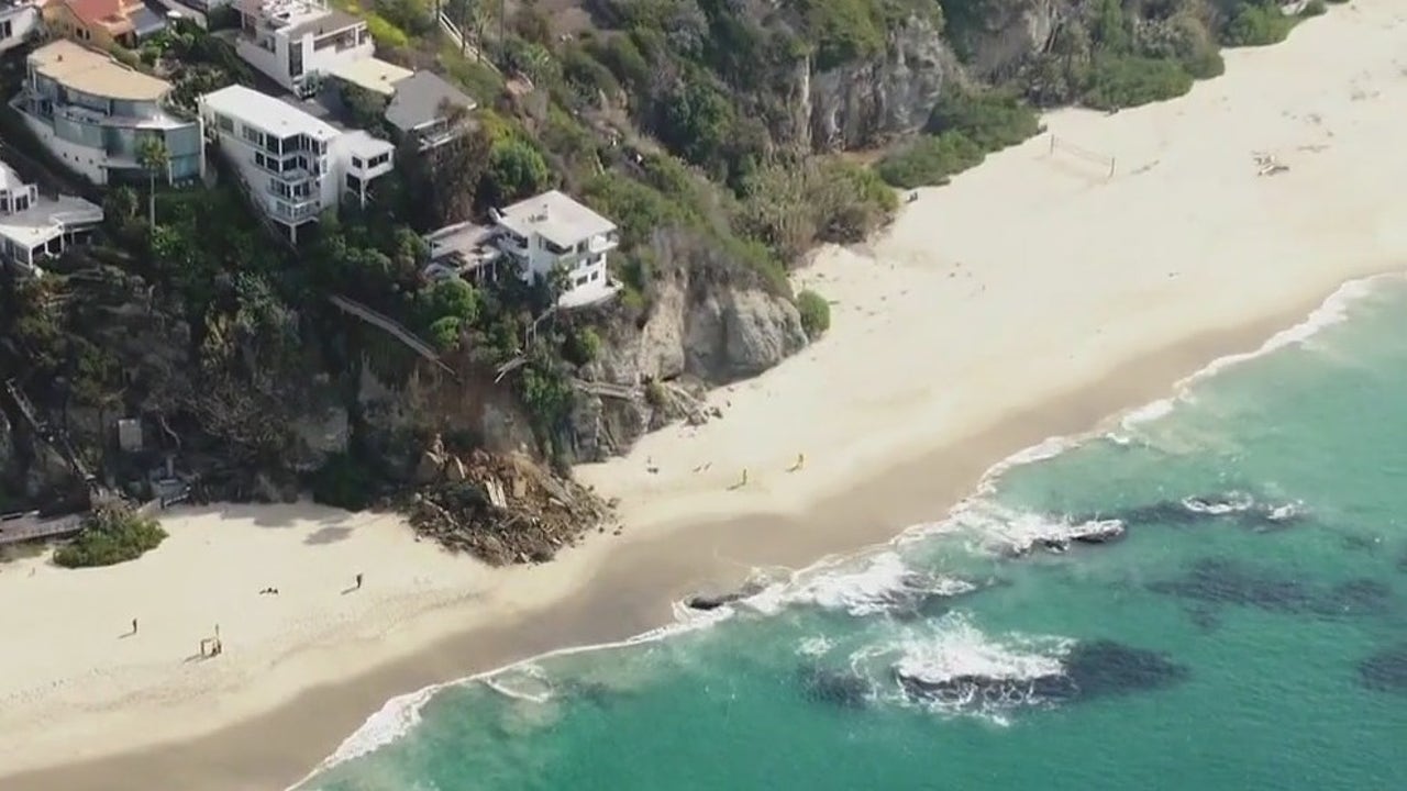 Landslide in Laguna Beach prompts closure of Thousand Steps Beach