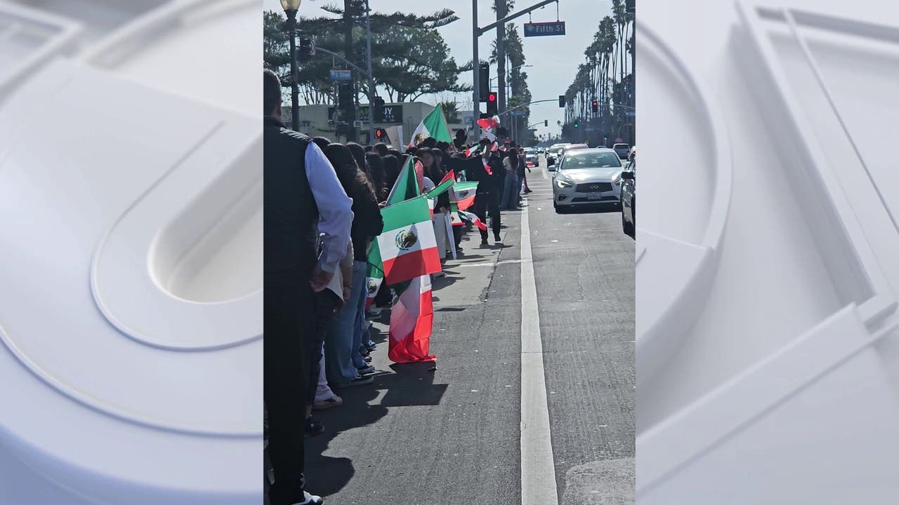 Oxnard students walk out in protest of Trump's immigration, deportation policies