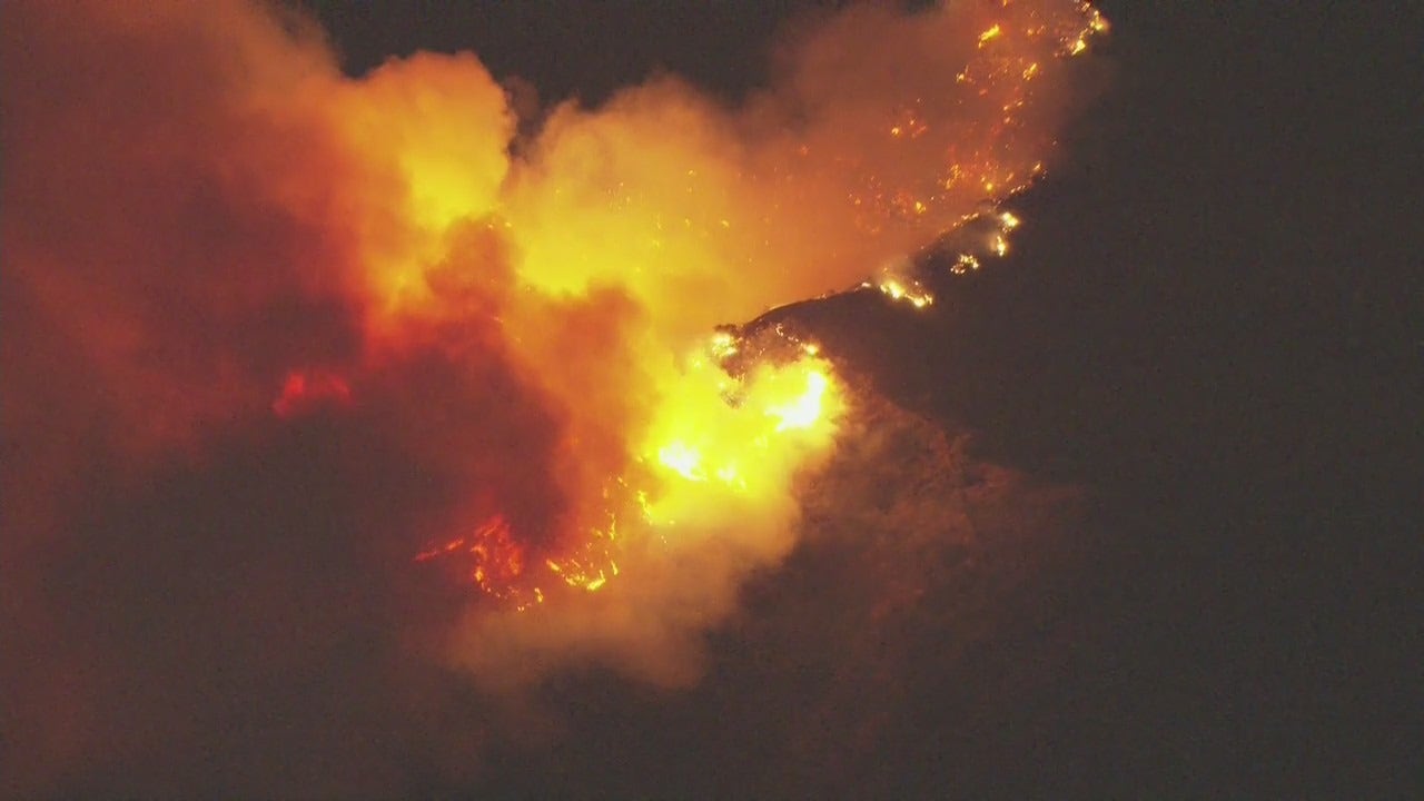 New fire breaks out near Hollywood Hills as Los Angeles deals with several other fires