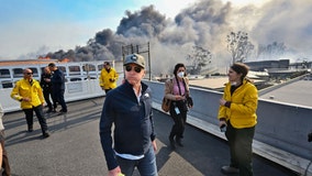 Fed up resident confronts California Gov. Newsom over wildfire response