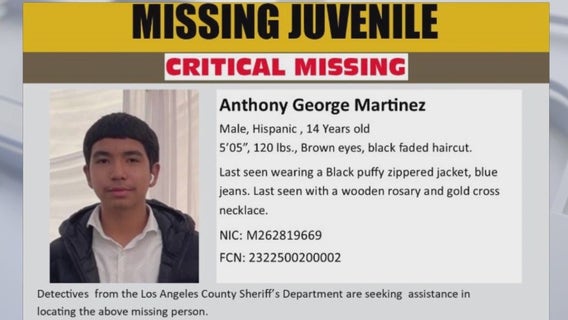 14-year-old boy safely located after going missing from Maywood