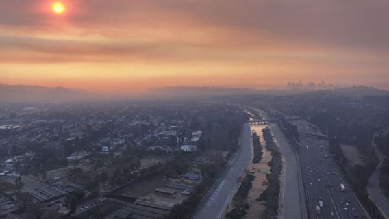 Air Quality Alert extended in LA County amid wildfires