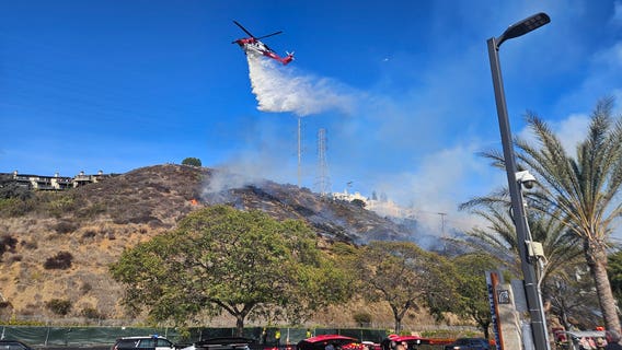 San Diego 'Friars Fire' fully contained after burning near Fashion Valley mall