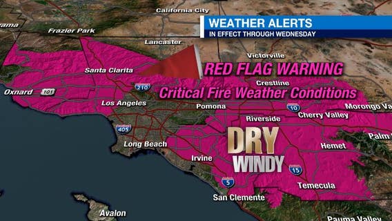 Sunday forecast: Strong Santa Ana winds return to SoCal