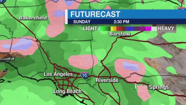 Los Angeles Rain Timeline: When to expect weekend showers in SoCal