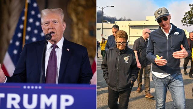 Newsom responds to Trump's criticism of California in inauguration speech