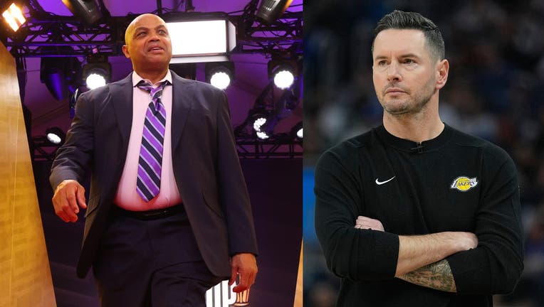 From left to right: Charles Barkley (photo by Stephen Gosling/NBAE via Getty Images) and JJ Redick (photo by Thearon W. Henderson/Getty Images)