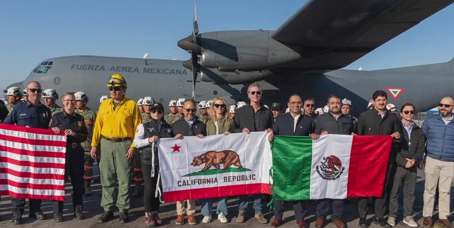Firefighters from Mexico will help fight Eaton blaze, Newsom says