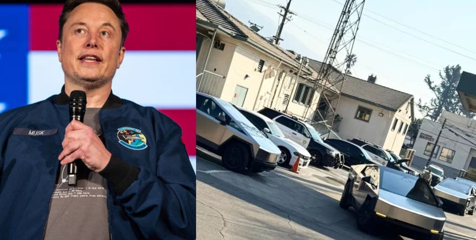 Elon Musk donates Cybertrucks to LA communities without power