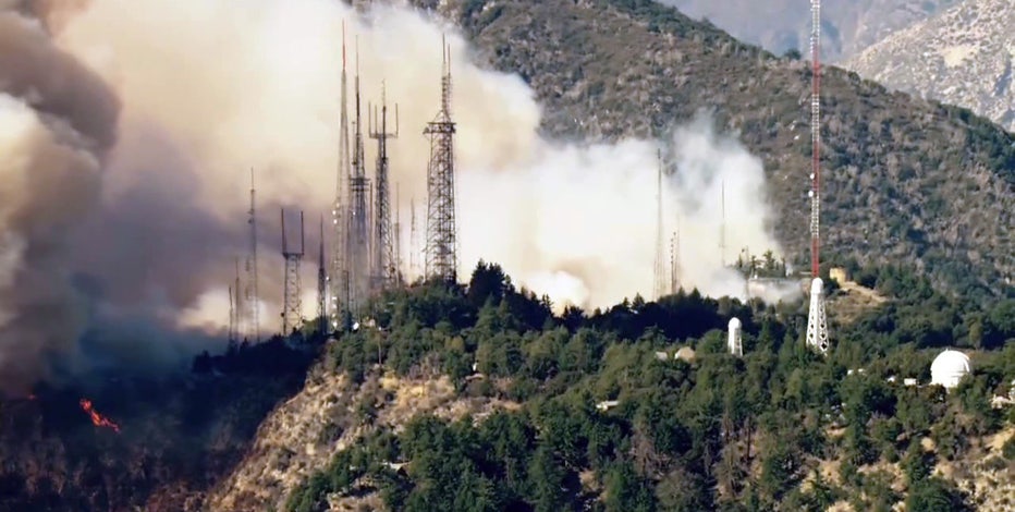 Watch: Palisades Fire creates apocalyptic scene along L.A. highway