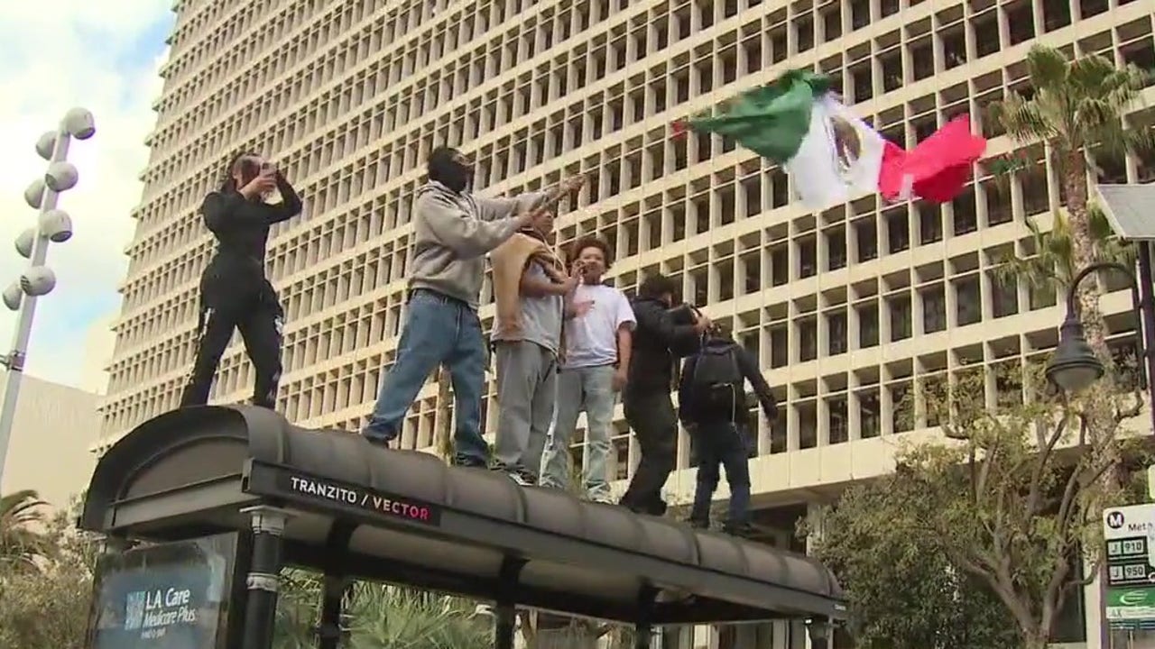 Los Angeles protests against Trump's immigration policies enter 4th day