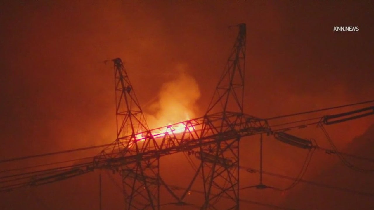 Southern California Edison says equipment likely started Hurst Fire