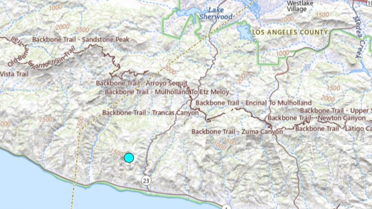 3.7 magnitude earthquake reported in Malibu